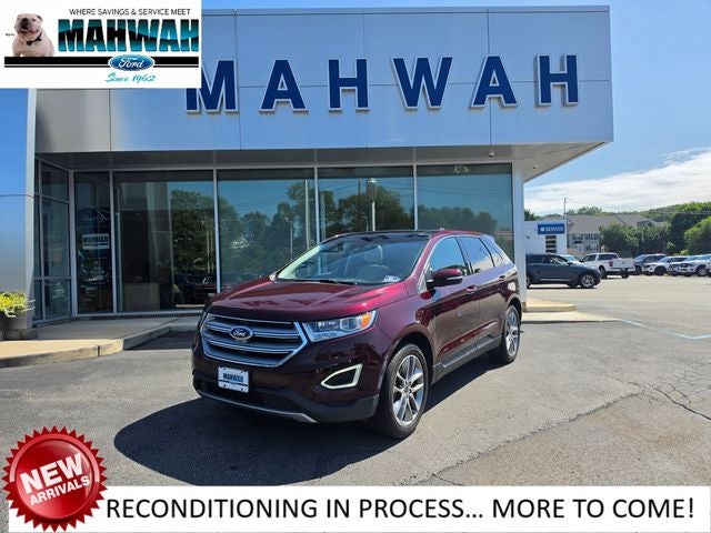 Used 2017 Ford Edge Titanium with VIN 2FMPK4K92HBB01641 for sale in Mahwah, NJ