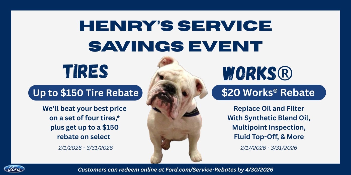 Service & Parts Specials Banner